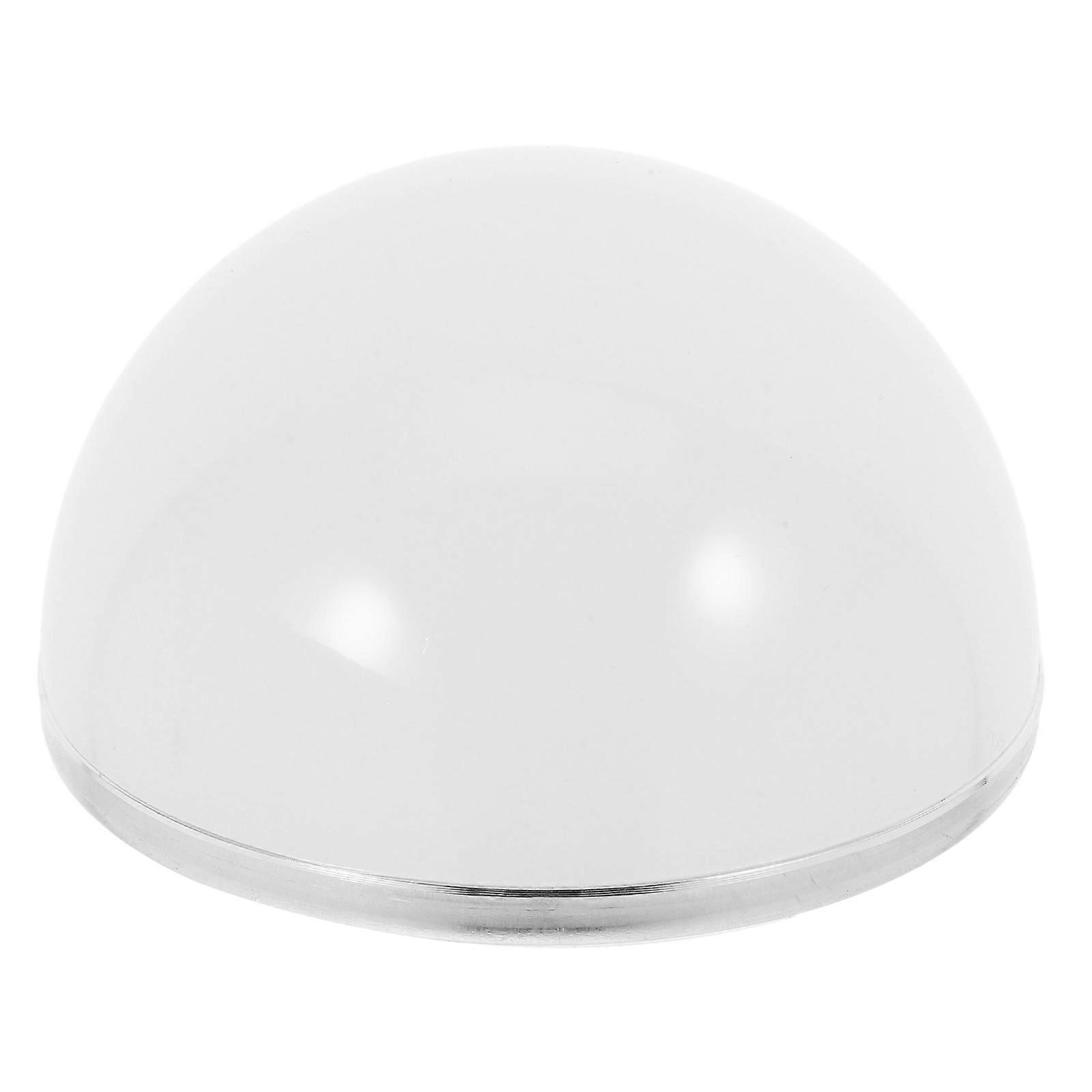 Button Making Supplies Precision Half Circle Led Bulb Diffuser Cover For Lamp Light Diffusion Home Lighting 1Set