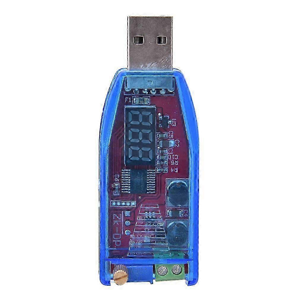 DC/DC Voltage Regulator, 5V to 1-24V Step Up/Down Converter Module USB Adjustable Power Supply Module Potentiometer