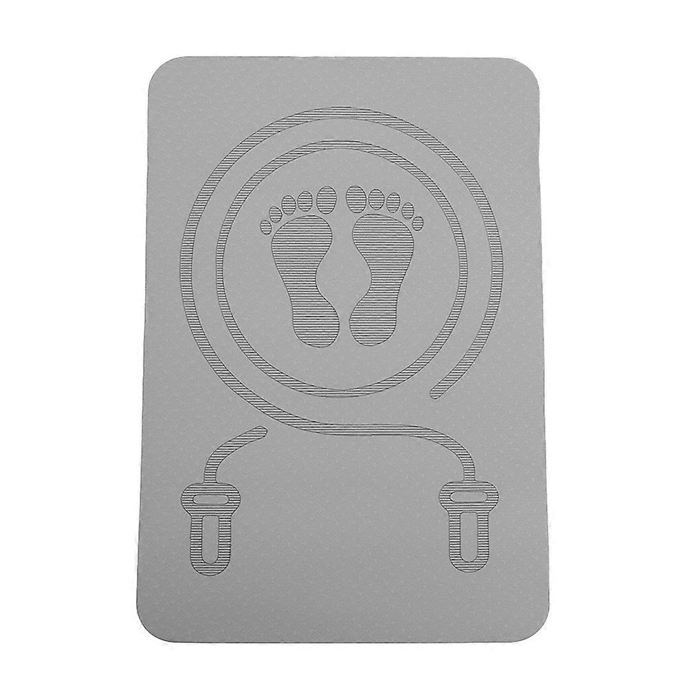 Multi-Function Jumping Mat Training Workout Pad Families Home Use Grey 60.00X40.00X0.40CM Soundproof 1Pack