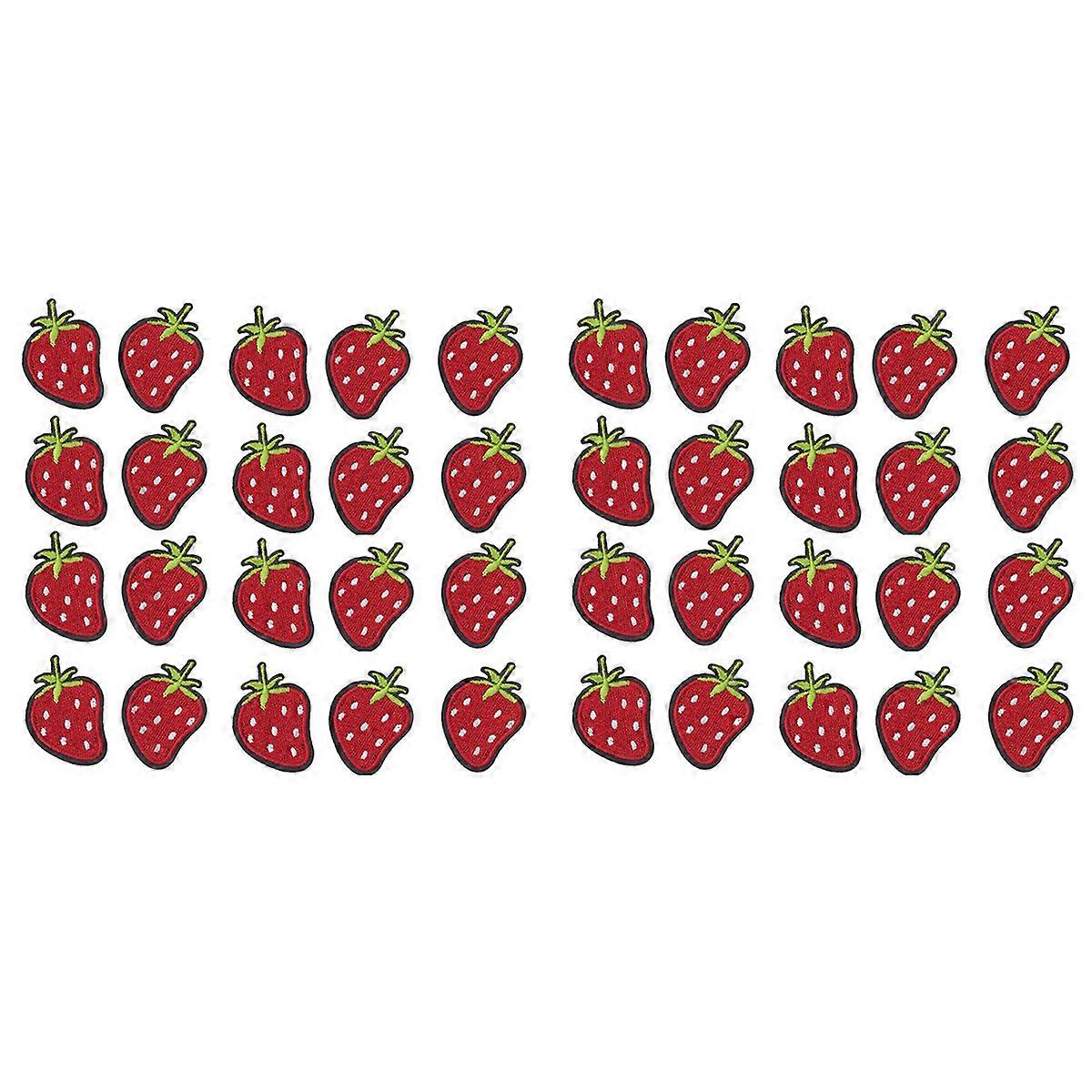 Strawberry for Clothes/Hat/Jackets/T-Shirt(20Pcs)