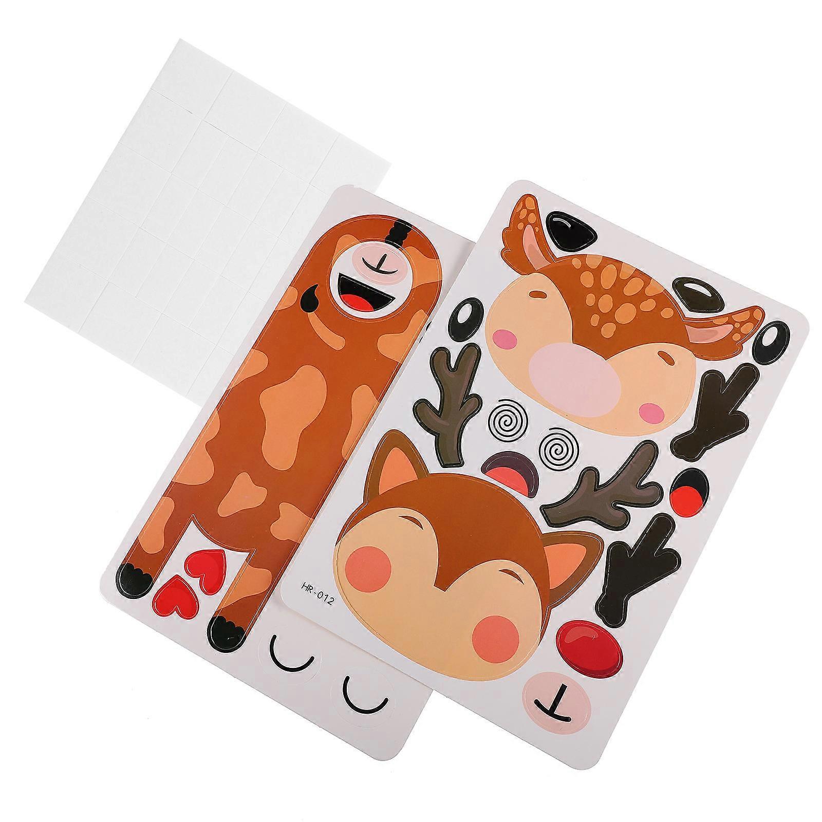 子供のための手作りドアサインDIYドアノブペンダントアソートカラー25x17.5cm家族活動2個