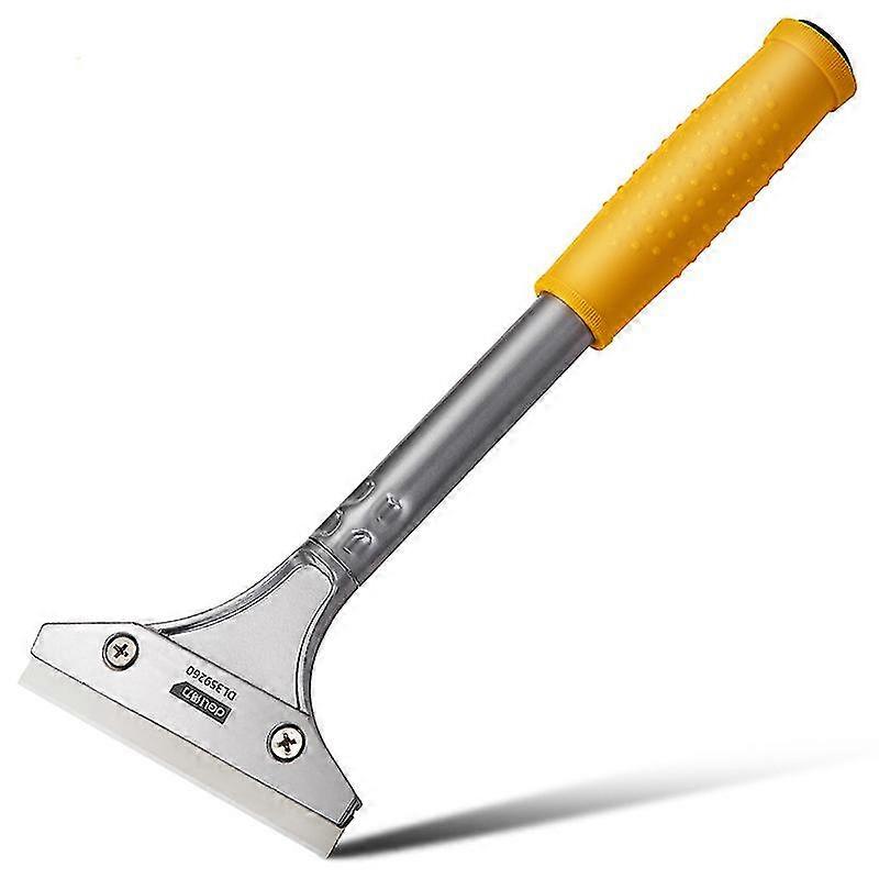 1 piece of wallpaper scraper, wallpaper remover, 4' scraper tool, glass scraper, ceramic field scraper, paint scraper scraper with rubber handle, flo