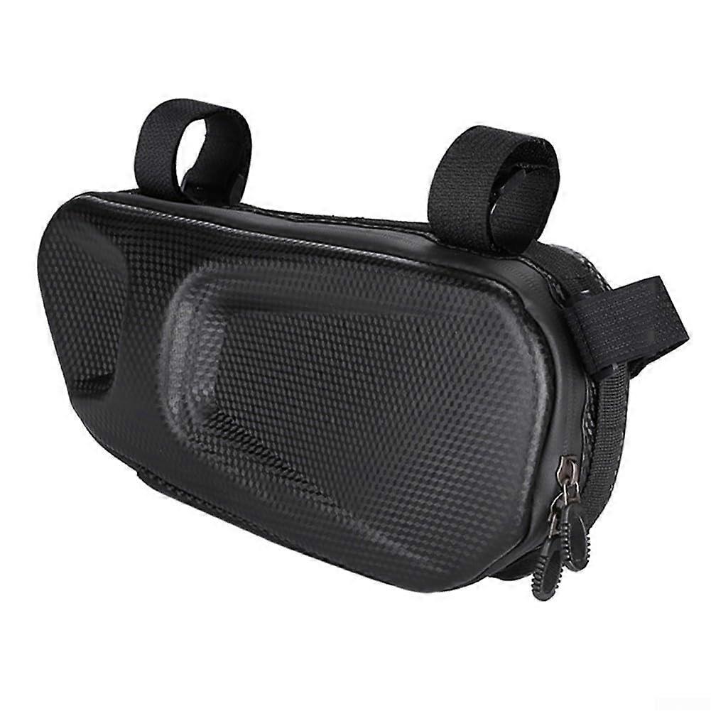 Triangle Bike Bag with Waterproof Zippers for Secure Storage, Lightweight, Durable Material, Fits All Bike Models