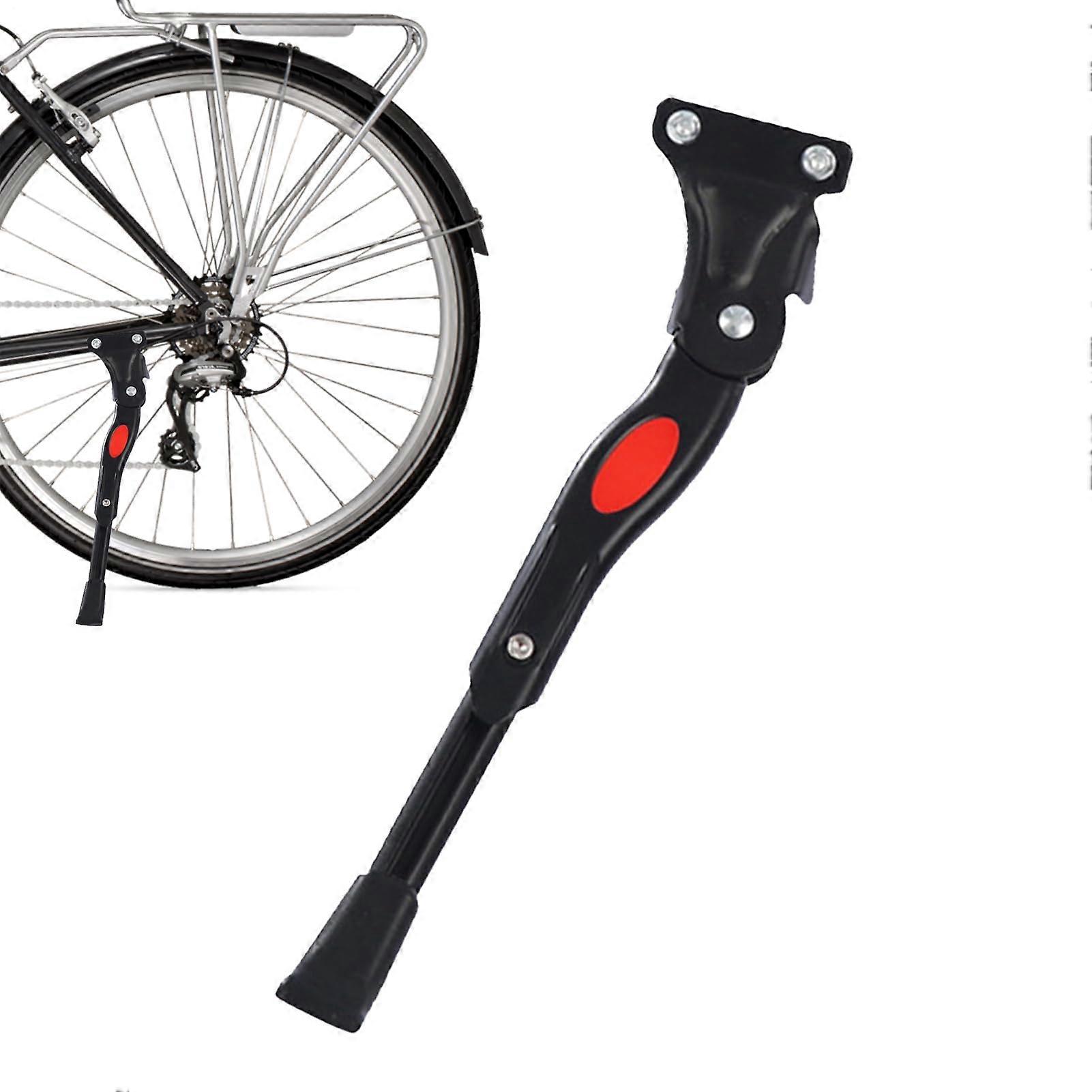 Fahrradständer Höhenverstellbarer Seitenständer Mit Rutschfestem Design Für Damen Und Herren D-Zwei-Loch-Installation 4 cm Abstand