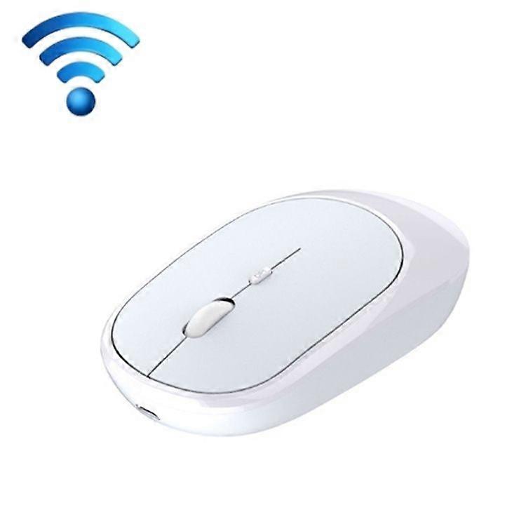 M030 Office Mute Mouse Double Mode (White) Double Mode (White)