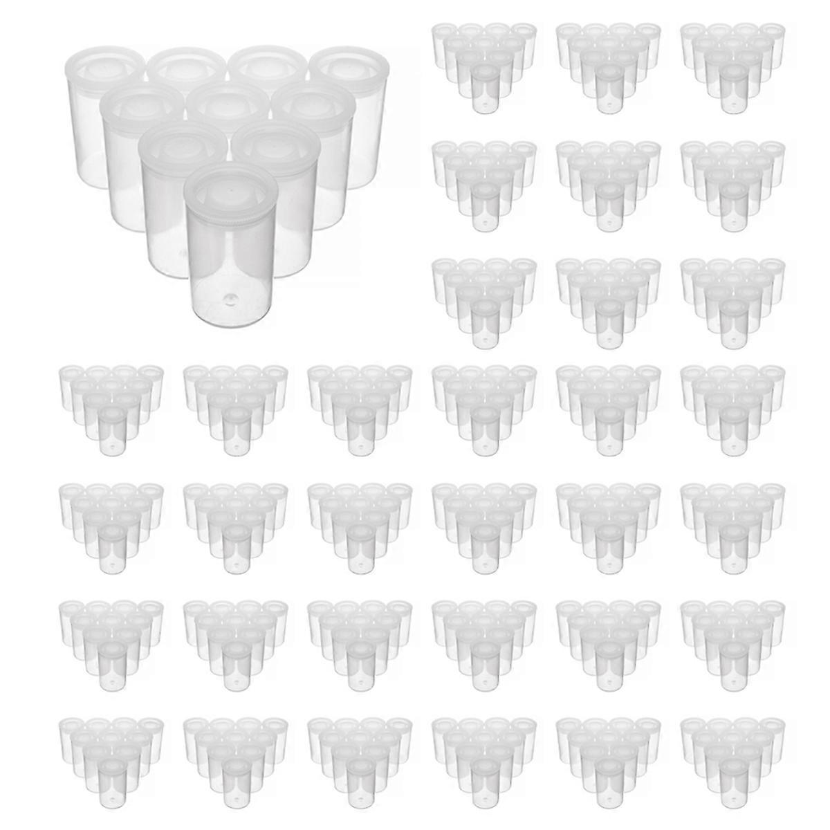 100PCS Plastic Empty Film Canister Camera Reel Container Storage Case Can for Accessories Art Bead C