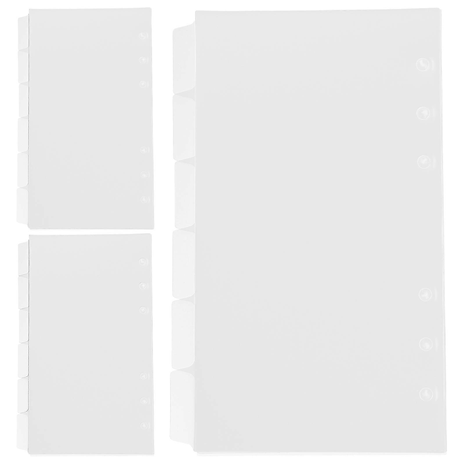 Loose-leaf Page Markers Theme Sorting Planner Accessories 17.00X9.40X0.01CM 18 Sheets