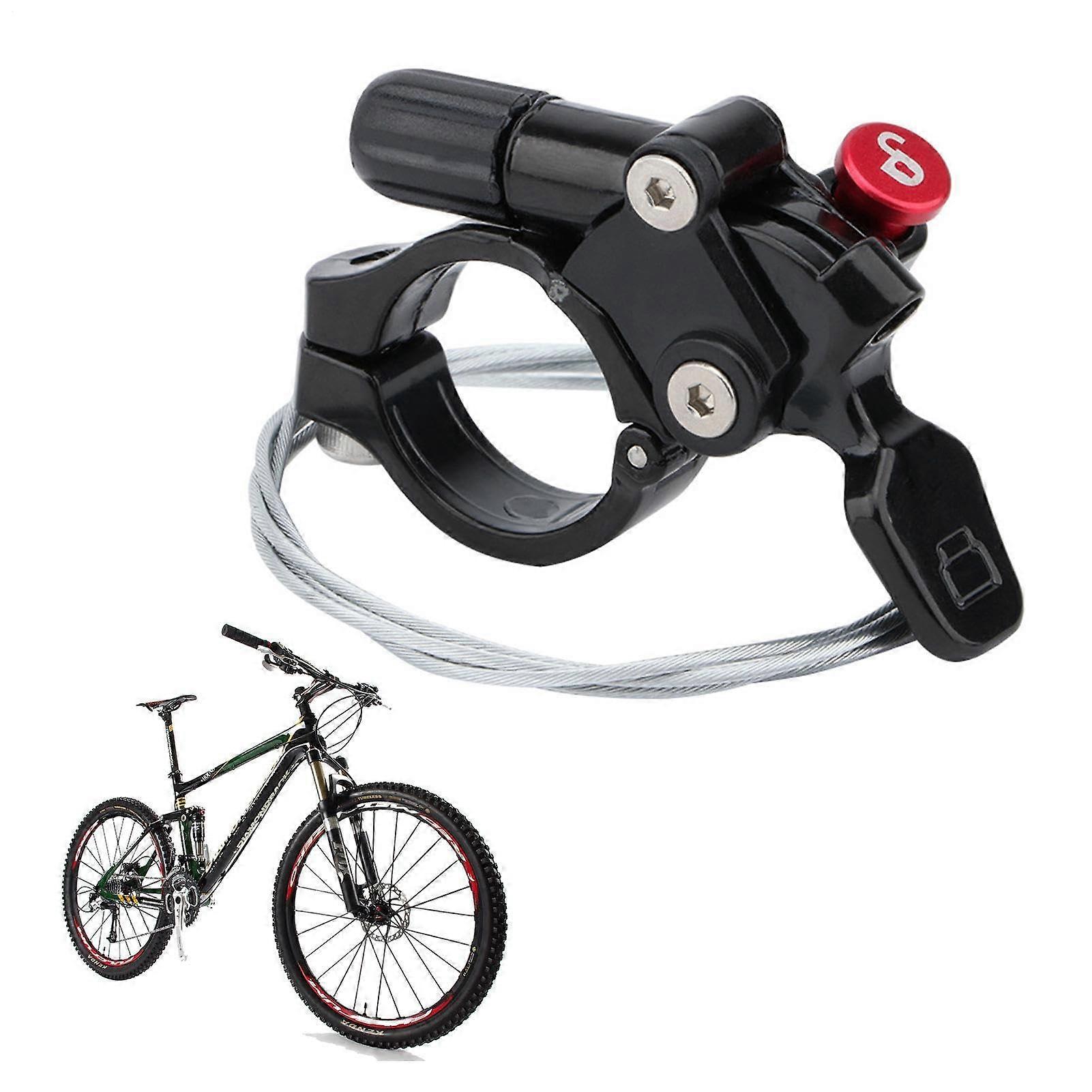 Front Fork Lockout Lever for Mountain Bike - Adjustable Remote Wire Control Shock Absorber Tool for Suspension Setup