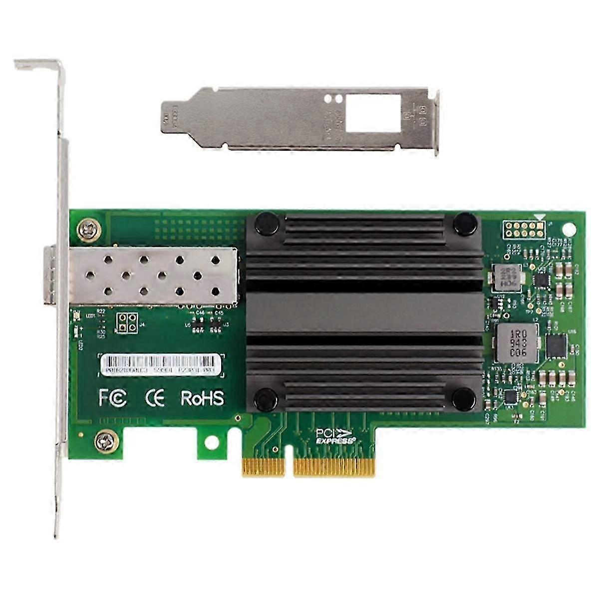 10G NIC Single Port Fiber Optic Network Card with 82599EN Chip for PCIe 2.0 X4