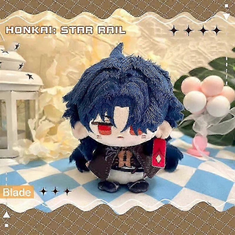 Plush Pendant Keychain for Various Characters - 10cm Stuffed Doll Gift