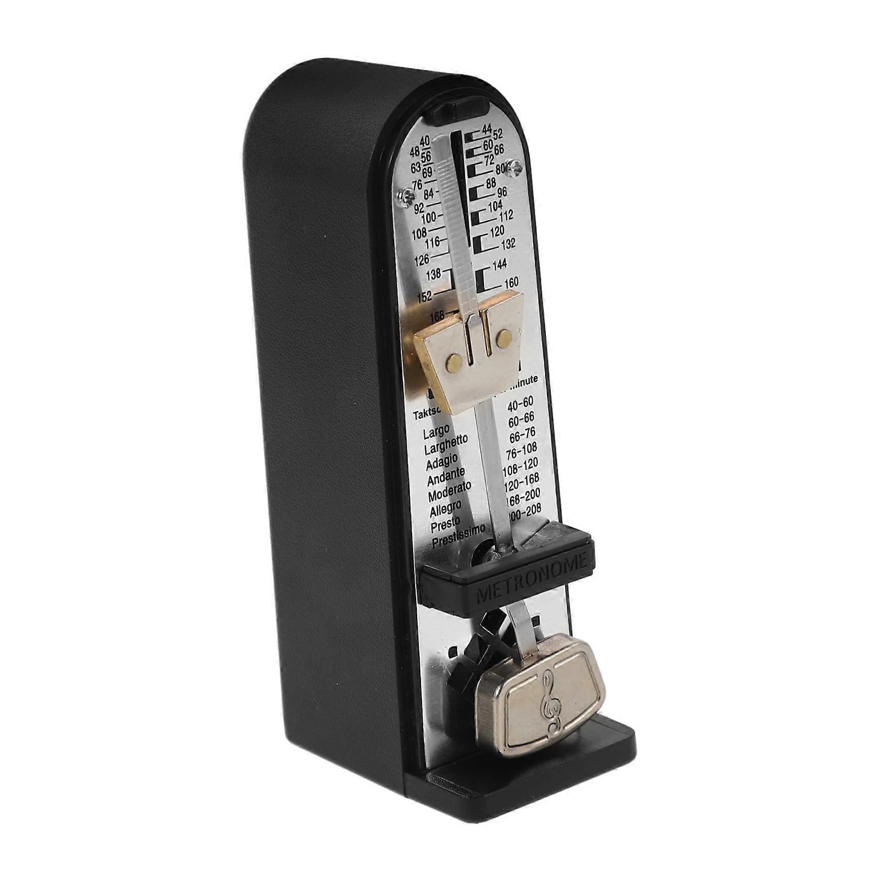 Metronome Digital Piano Violin Tuner Ukulele Metronome Cello Tuner Music Tempo Meter Guitar Tuner Black Metal