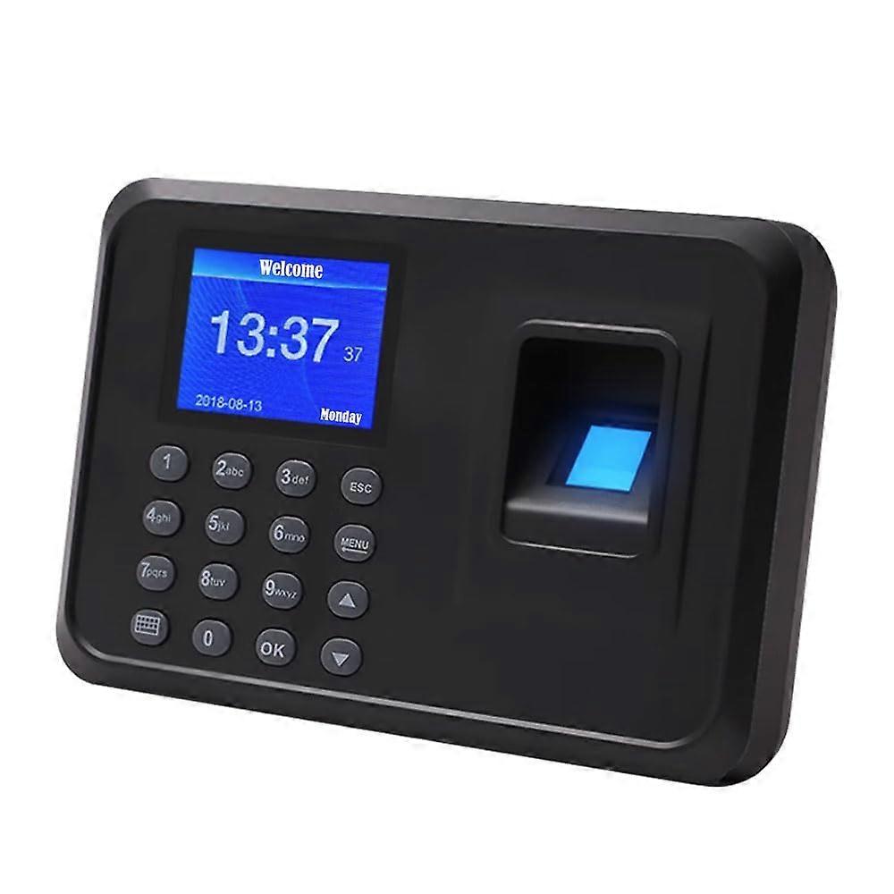 Fingerprint Time Attendance Machine Punching Machine Work Attendance Recorder Recorder Power Outage Can Punch English Employee Record Game