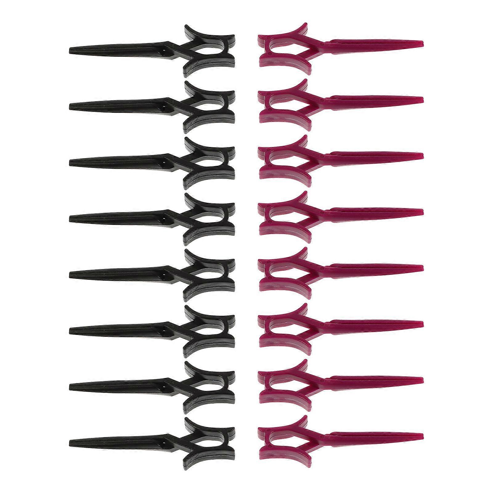 Salon Perm Clip Styling Sectioning Tools Cross Clip Design Multi Color 40Pcs Set