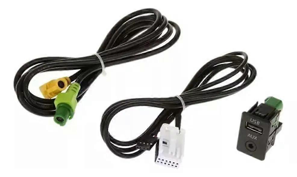 Cable Adaptador Usb Para Bmw 3 5 E87 E90 E91 E92 X5 X6