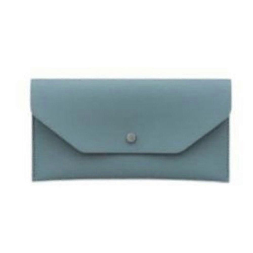 Women Long Leather Wallet Purse Clutch Blue Multi-Function Coin Purse for Holiday Use 1PC Blue Color