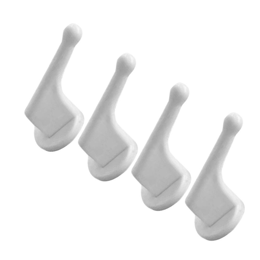 Coat Hanger Wall Mount Heavy Duty Hooks for Hanging Clothes 4Pcs