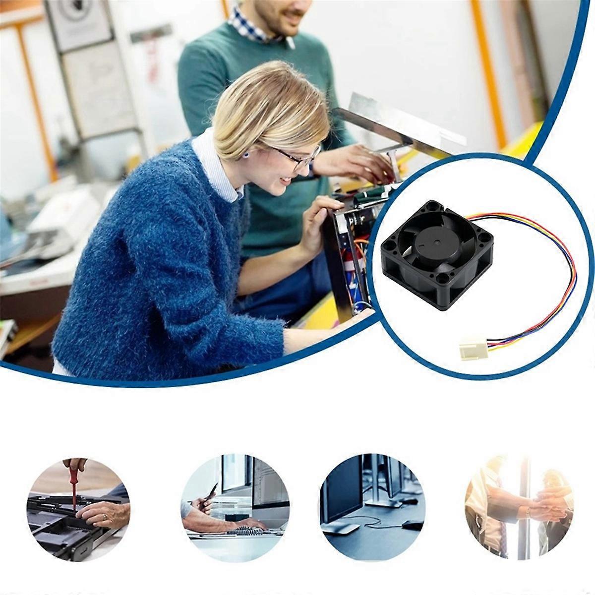 4cm Lüfter für Nano PWM Lüfter mit starker Drehzahlregelung