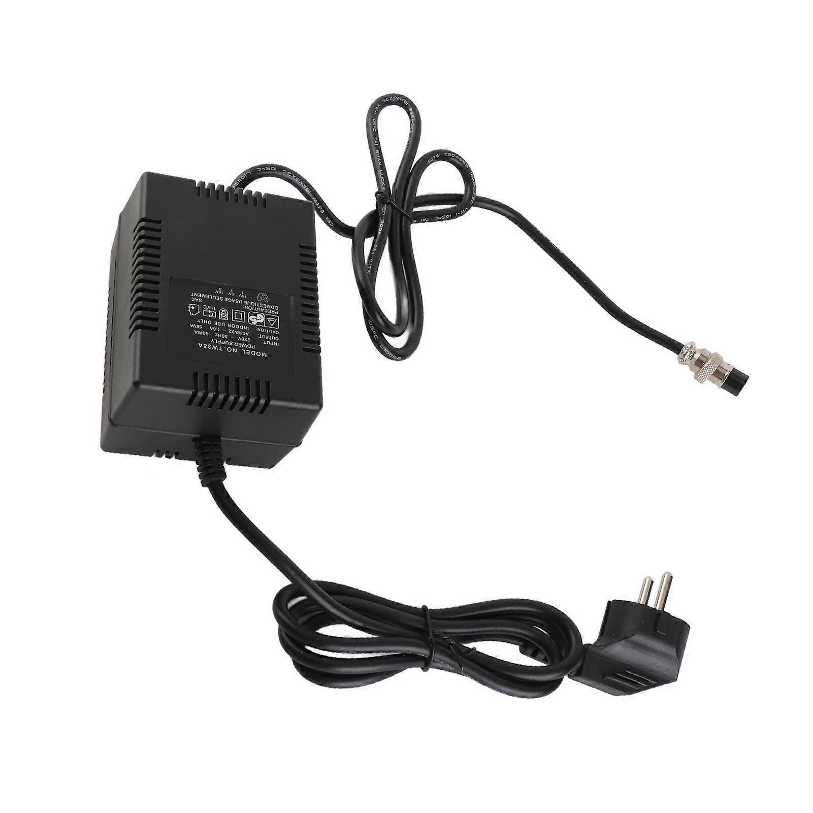 18V 1.6A Mixing Console Mixer Power Supply AC Adapter 3‑Pin Connector