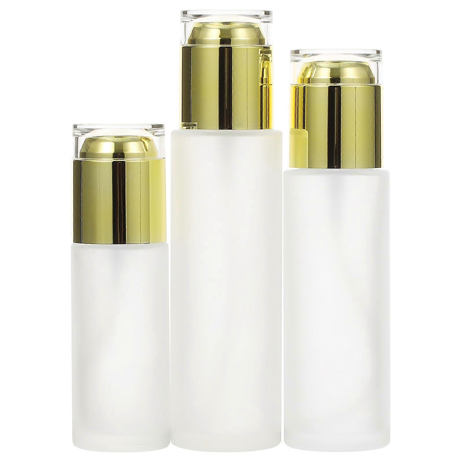 Travel Size Empty Bottles High Temperature Resistance 100ml For Business Trips 3Pcs