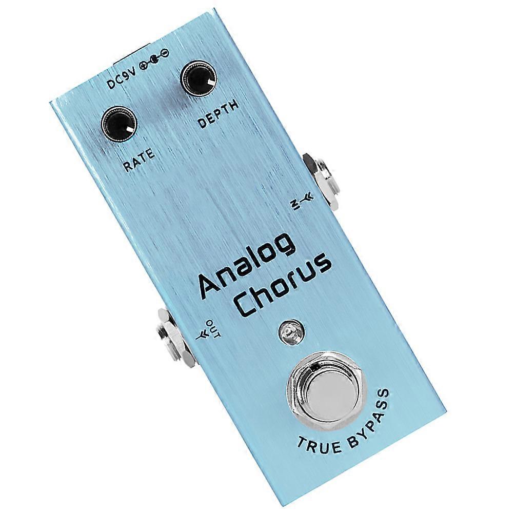 Modulation Guitar Pedal Electric Guitar Effect Supply True Bypass Music Recording 9.20X4.60X4.30cm 1Set
