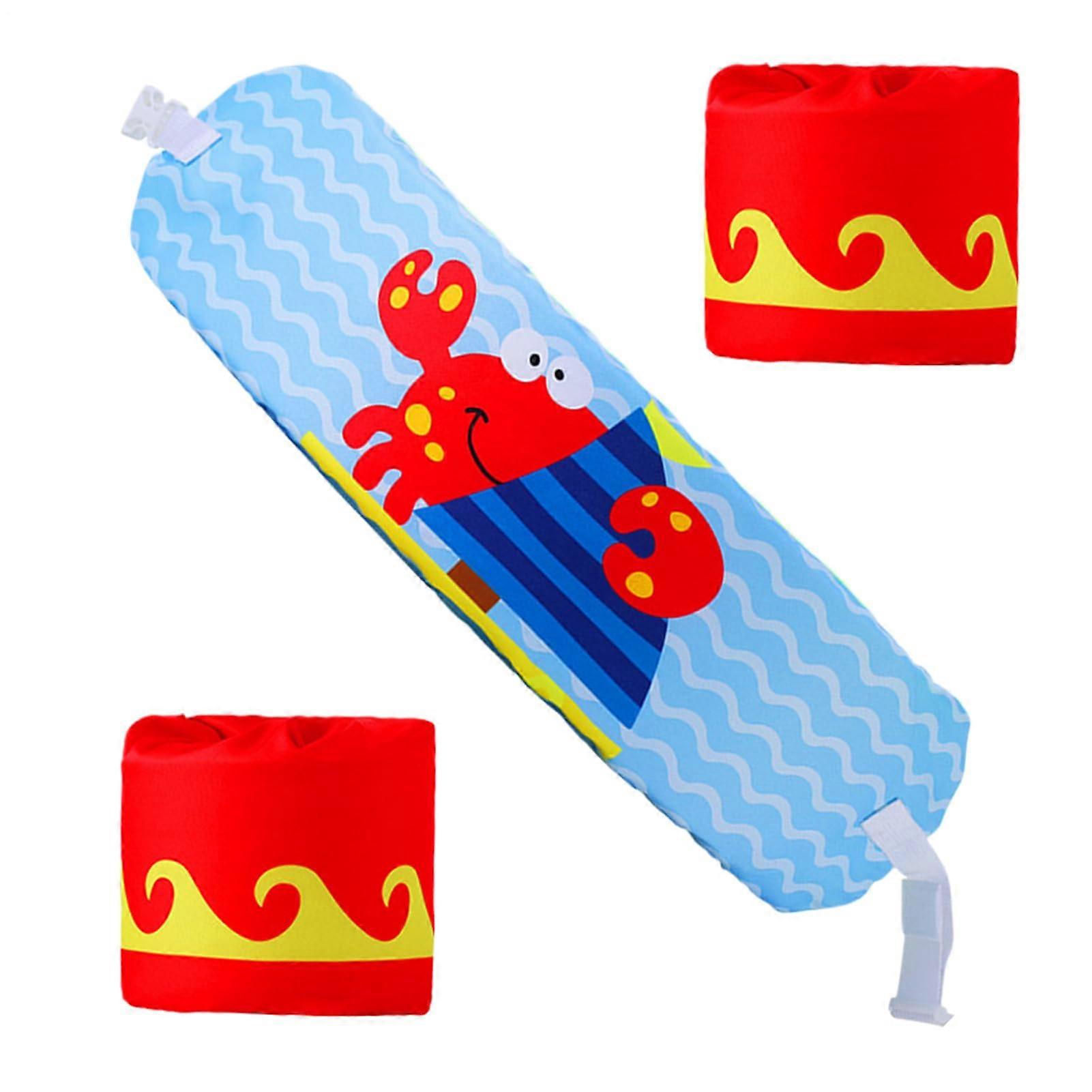 Swimming Belt with Adjustable Swim Wings, Safety Gear for Pool, Lake, Ocean, Beach, Durable Floatation Device