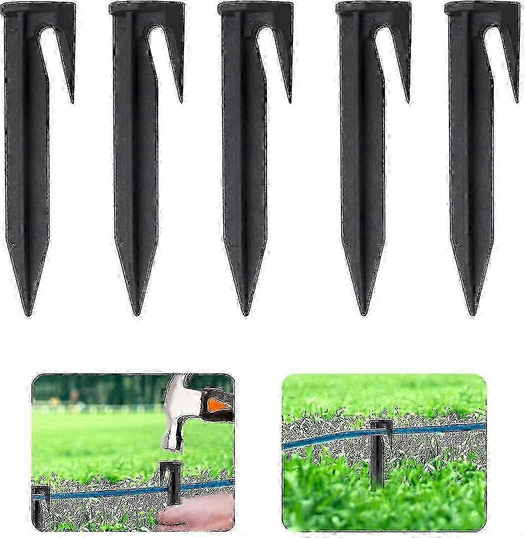 100pcs Robotic Mower Perimeter Wire Stakes & Fixing Pegs Compatible with Gardena & Husqvarna - 耐久性のあるガーデンアクセサリー