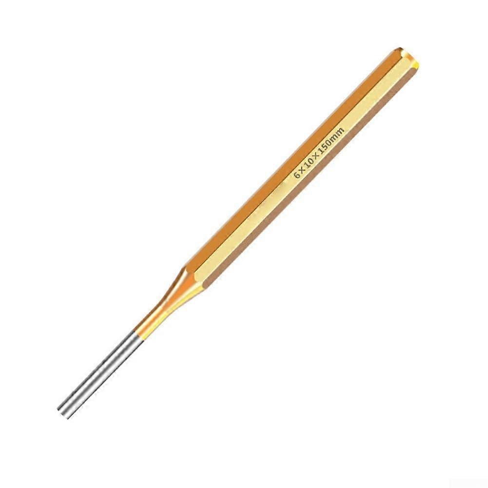 Efficient brass stamping tool for watch and machine repairs, heattreated for exceptional performance and durability in tasks (6 mm).