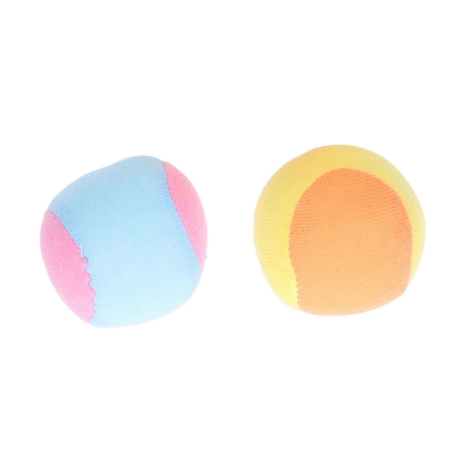 Toss and Catch Ball Set Adhesive Soft Texture Educational Interesting Exercising Coordination Interactive Toy for Kids