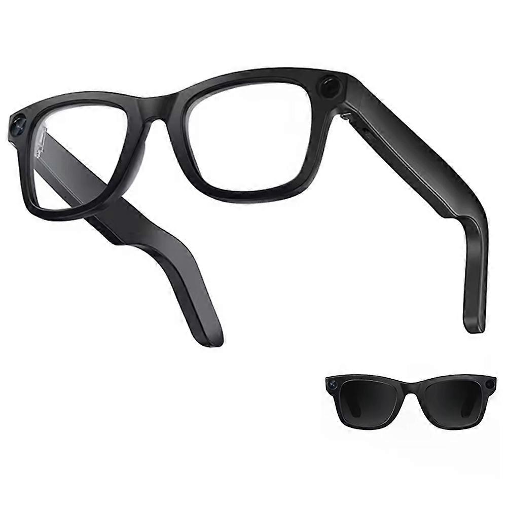 E03 800W Pixel Smart Glasses Photo Video Recording AI Voice Wake ChatGPT Translation Bluetooth-Compa