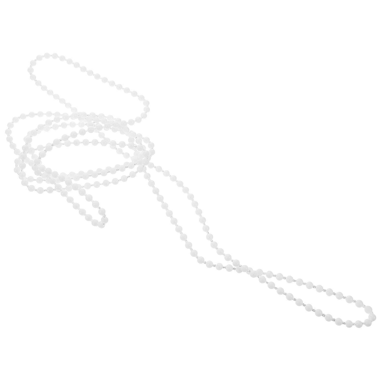 Hemoton Roller Curtain Chains Plastic Beaded Cord for Roller Blinds Vertical Blind Replacement Chains Cord Fittings Accessories