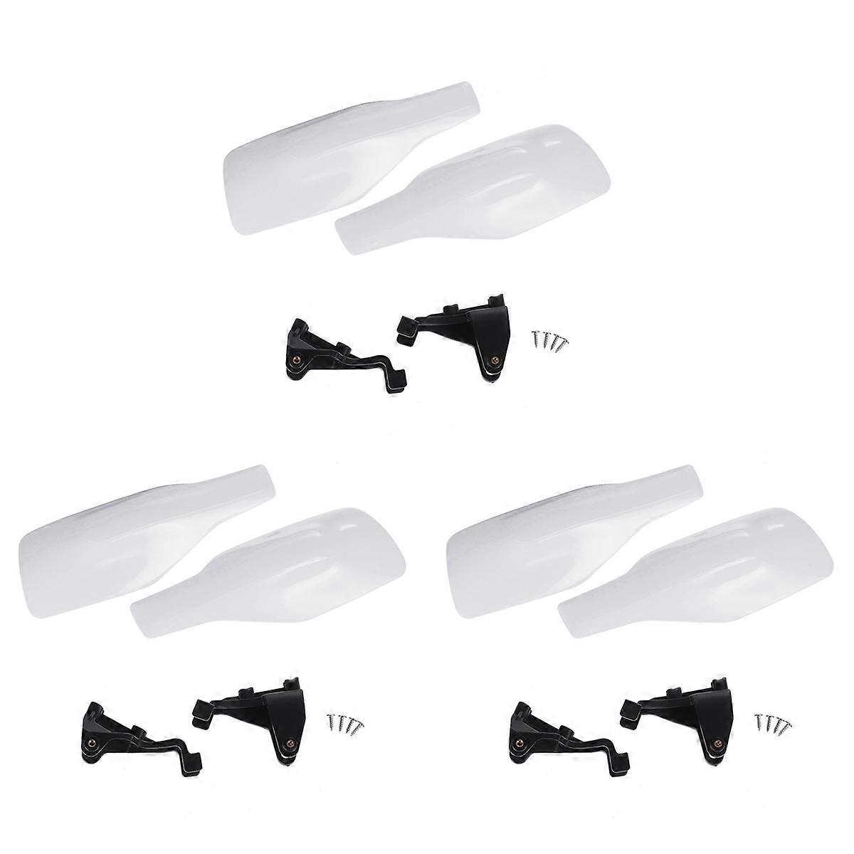 3X Motocross Handguard Motorcycle Hand Guard Protector White for TX FC FE TE TC FX 125/250/300/350/4