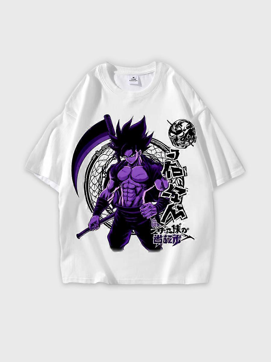 T-shirt round neck Cartoon Pattern loose short sleeve E1515