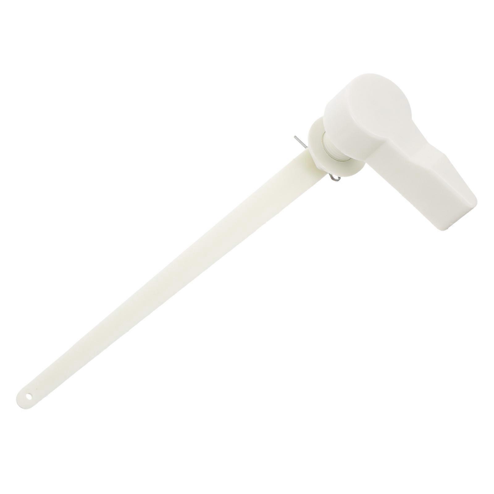 Toilet Tank Replacement Handle Lever 1 Set Plastic Flush Lever Front Mount Type