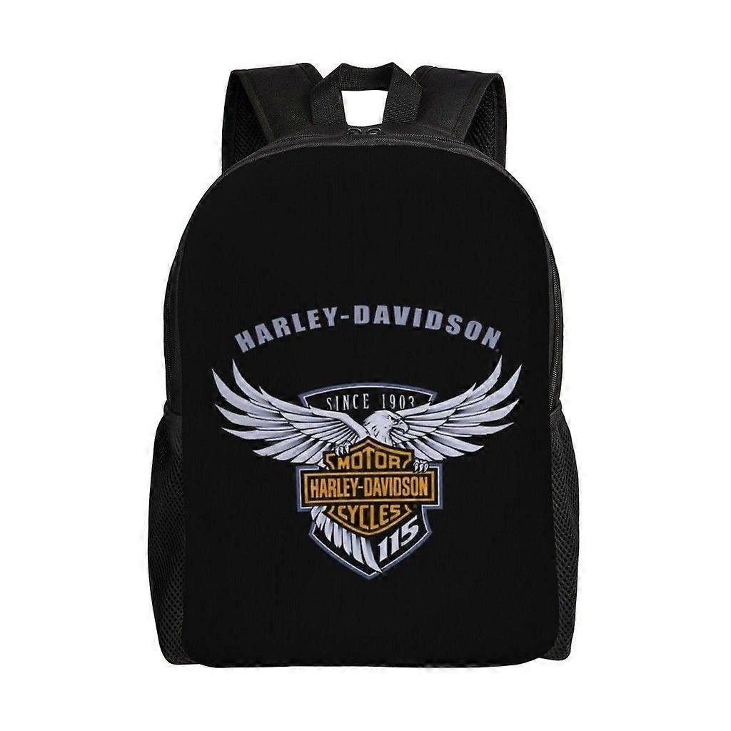 ハーレー多用途バックパックウォッシャブルカジュアルスタイルスクール学生バックパックトレンディオックスフォードクロスコンピューターバッグユニセックス-hjka3966