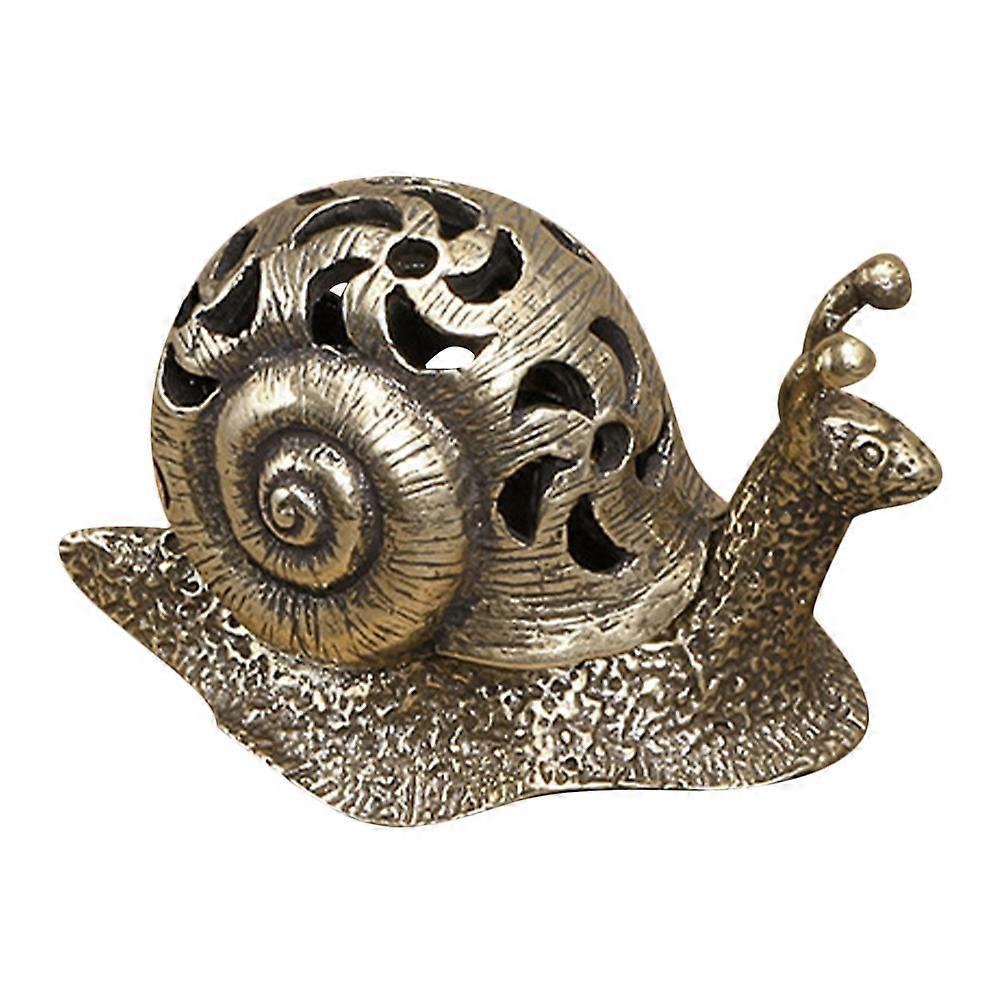 Brass Incense Burner for Home Use Decorative Multi Color Censer Lightweight Compact Design 3.5 inch