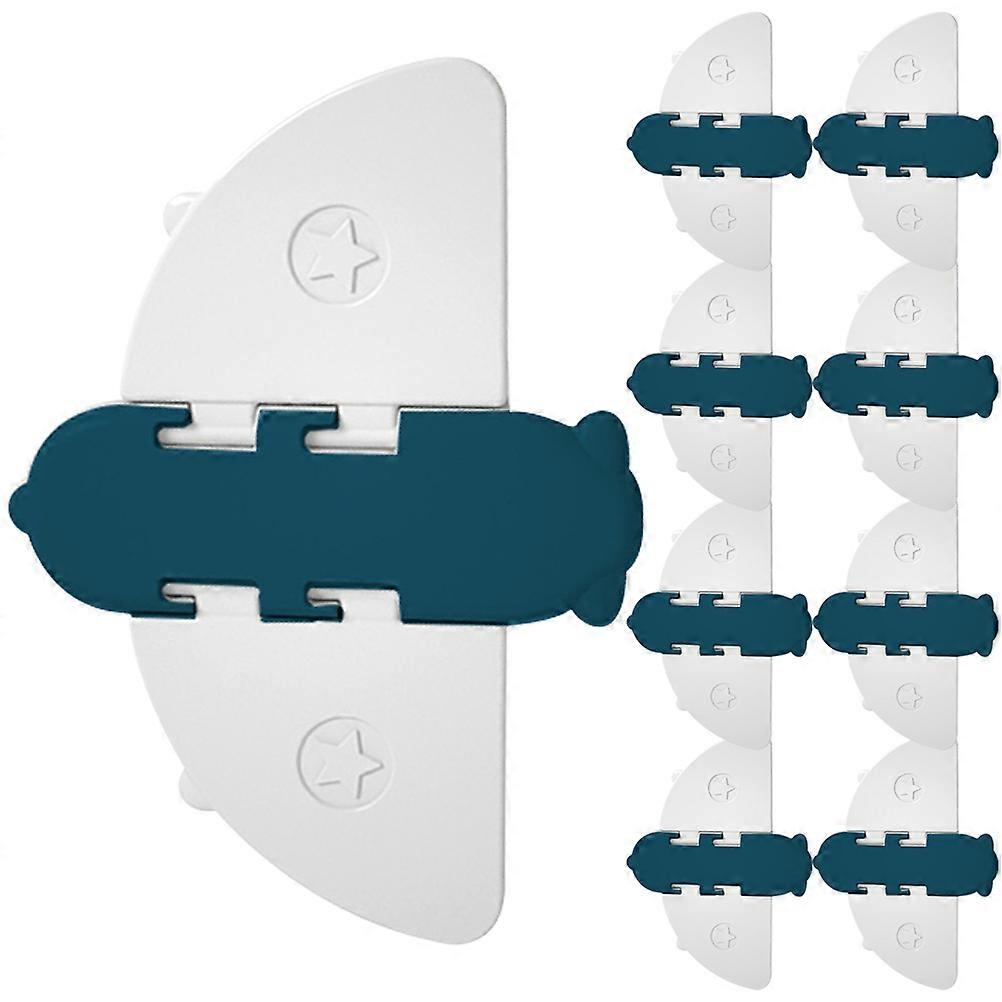Babysichere Schiebetürschlösser für den Heimgebrauch Langlebiges ABS-Material 9pcs Pack Safe Closet Fensterschlösser