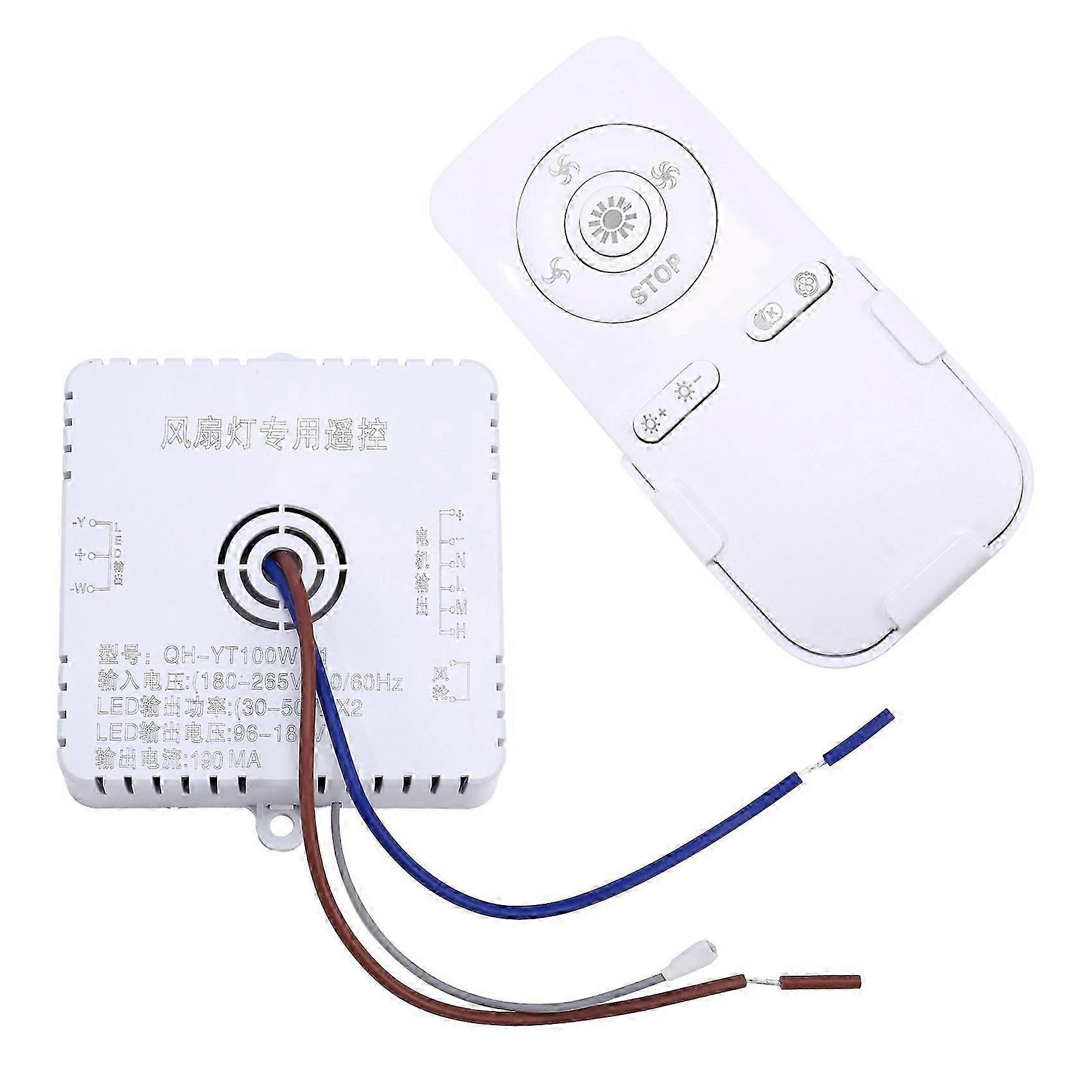 Ceiling Fan Light Remote Control 100W Receive Controller Driver