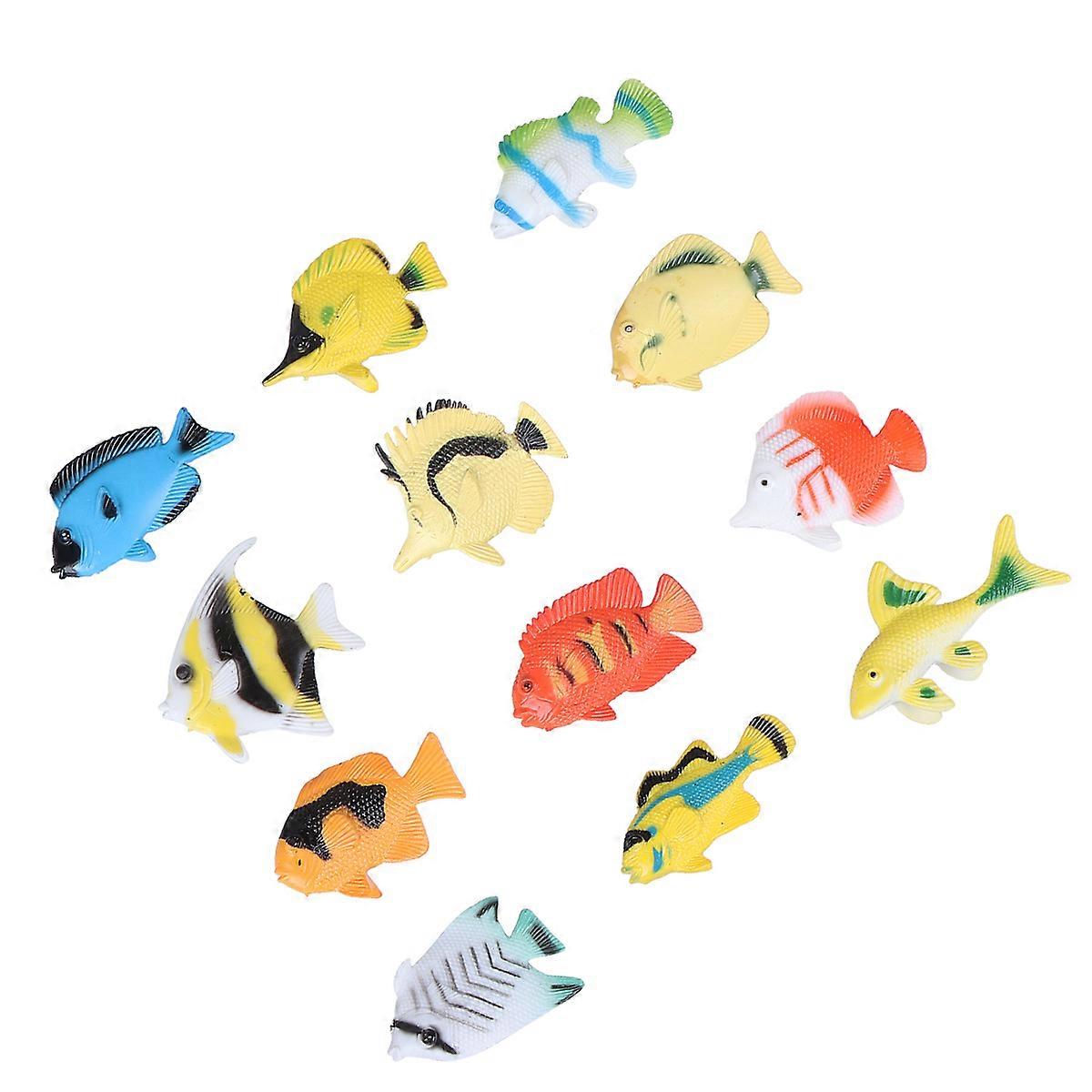 Simulated Animal Models For Children Above 3 Years 1 Set Of 48Pcs Simulation Assorted Color Pretend Play