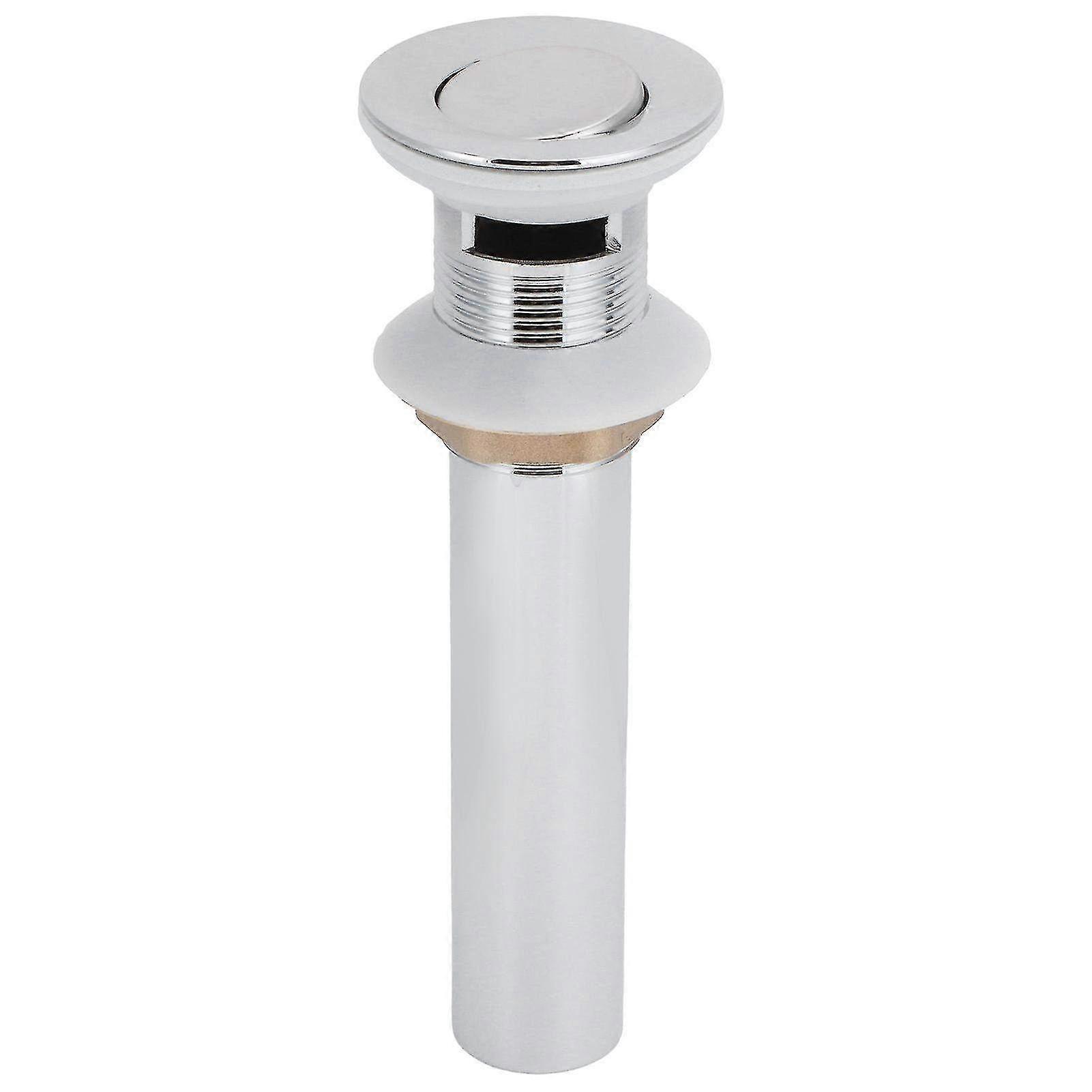 Anti-Clog Sink Drain Stopper with Protective Cover - Bounce Pop-Up Basin Drain for Smooth Bathroom Water Flow