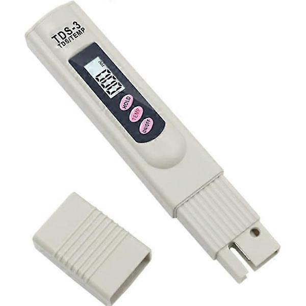 TDS-3 Portable Digital LCD Drinking Water Quality Tester Pen Type Water Quality Meter Temperature and PPM Water Purity Tester
