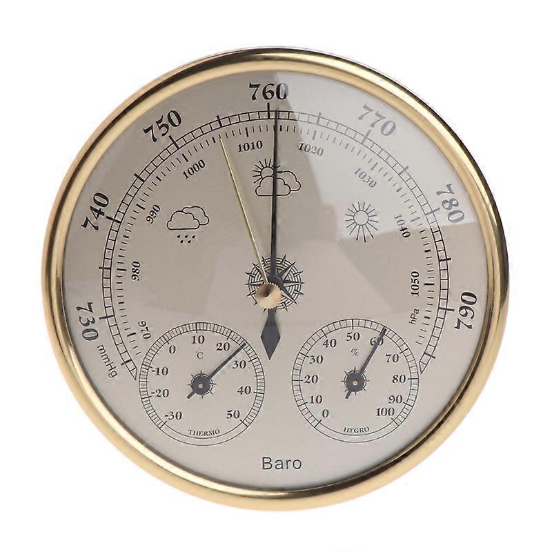 Wall Mounted Home Barometer Thermometer Hygrometer Weather Station Hanging