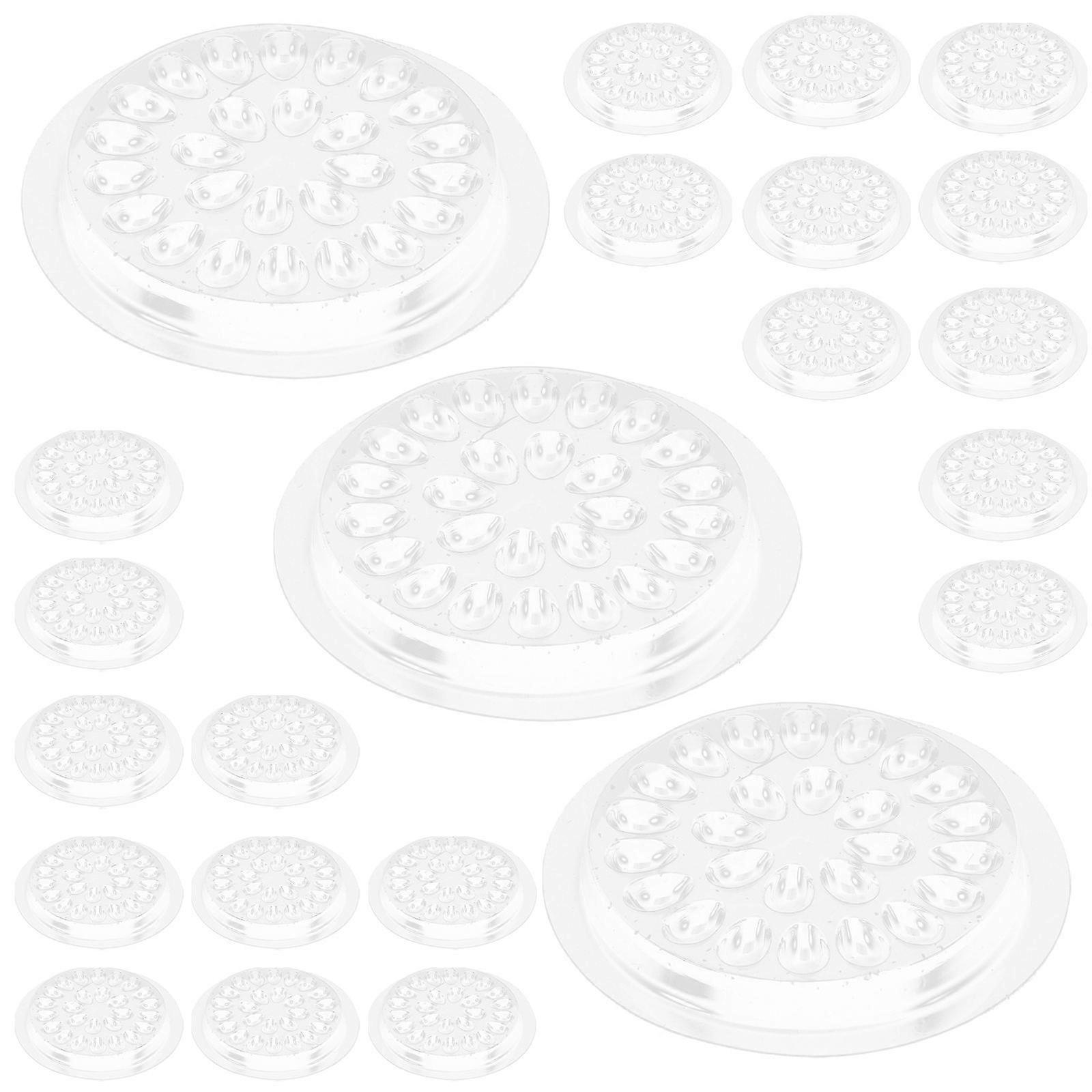 Eyelash Glue Holder Acrylic Tray for False Lashes and Extensions at Home White