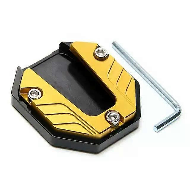 Motorcycle Bike Kickstand Extender Foot Side Stand Extension Foot Pad Support Plate Antiskid Enlarged Base
