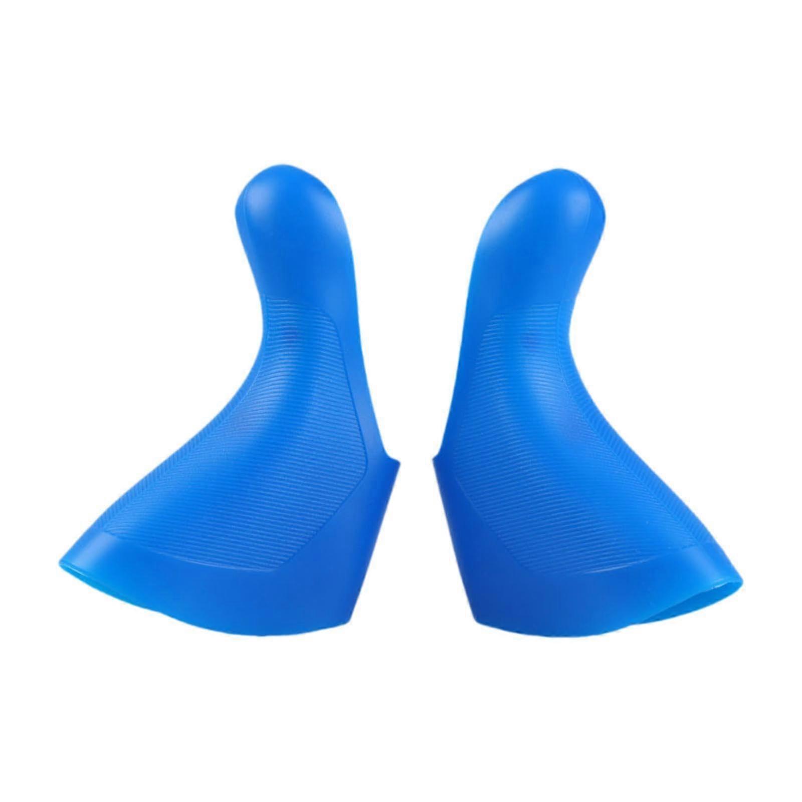 Bremshebel Hauben 2x Set für Rennrad Shifter Abdeckungen, Er9 Erx Ersatzteile, Blau, Optimaler Schutz und Passform