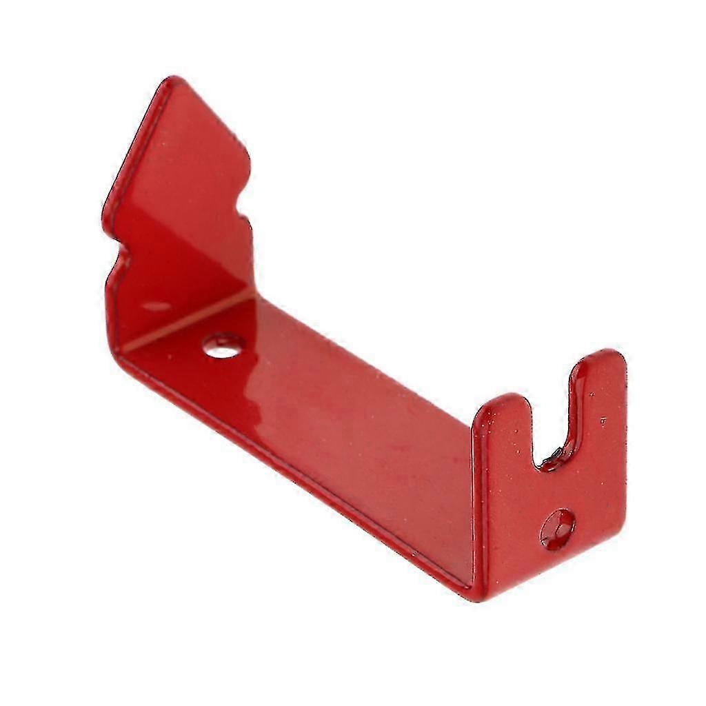 Peep sight installation bowstring separator, aluminum alloy red, slide-in type to separate bowstrings