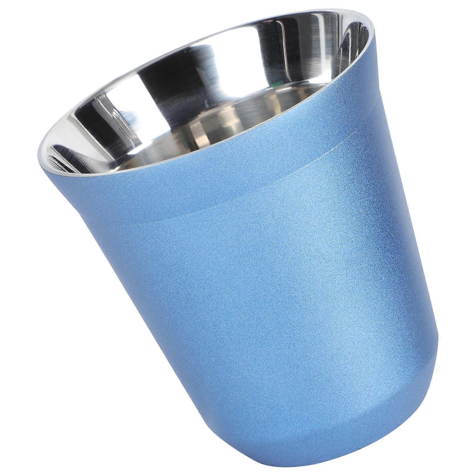 Insulated Cup 1Pack Double-Layer Thermal Cup Suitable For Home Use 160ml Cylindrical Design