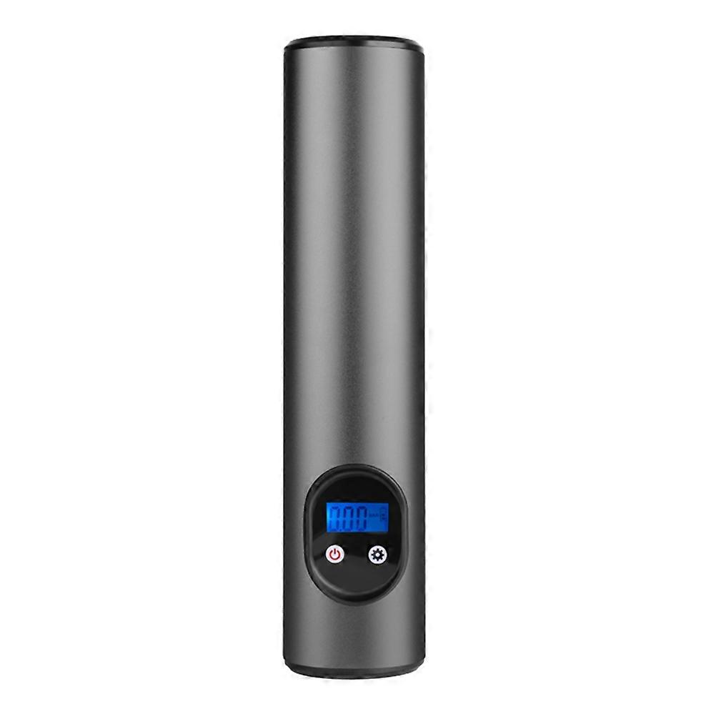 Compact Air Pump for Tires Digital Display Tire Inflation for Car Owners Small Size Grey 1Pcs
