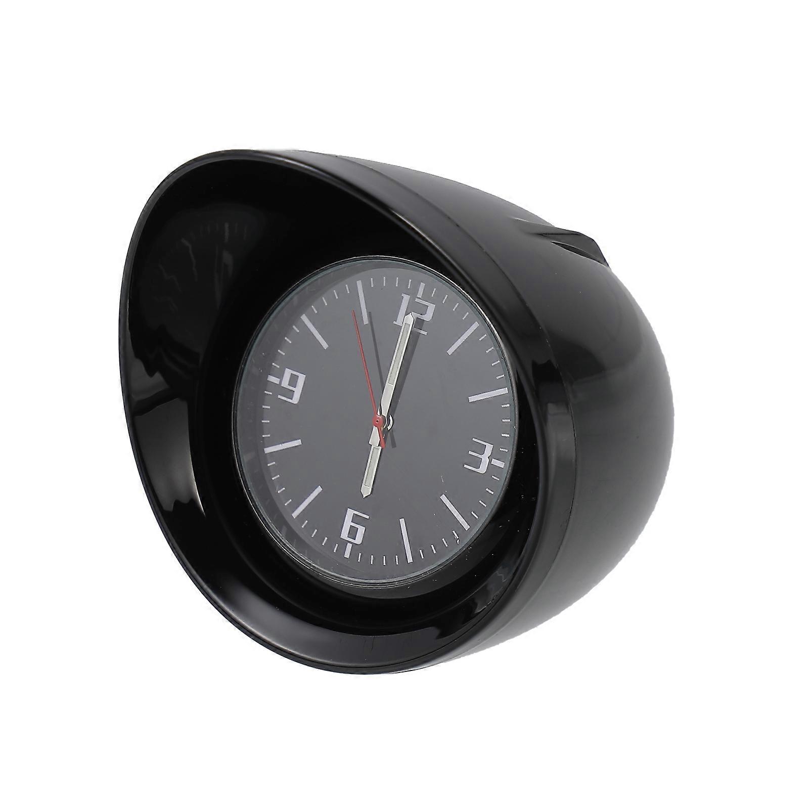 Automotive Clock 1 Set Simple Design Car Interior Durable Time Display