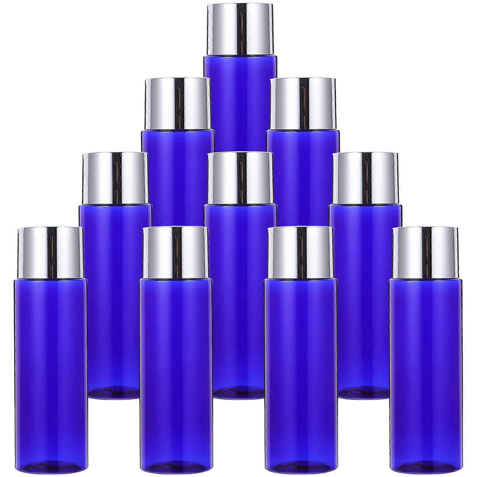 Small Plastic Bottles 100ml Refillable Toiletry Container For Women With Lightweight Design 10Pcs