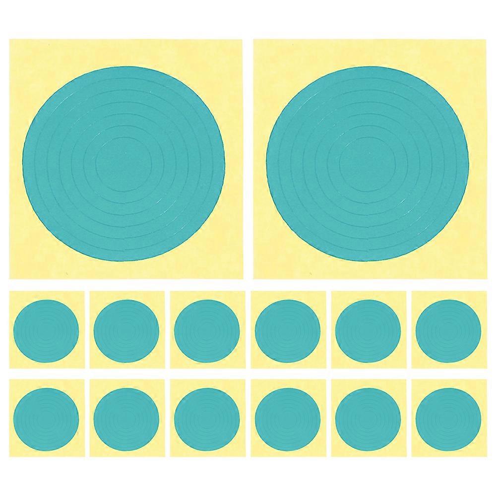High Visibility Round Pressure Gauge Labels 20Pack Waterproof Stickers For Pressure Gauge Use In Low Light Conditions